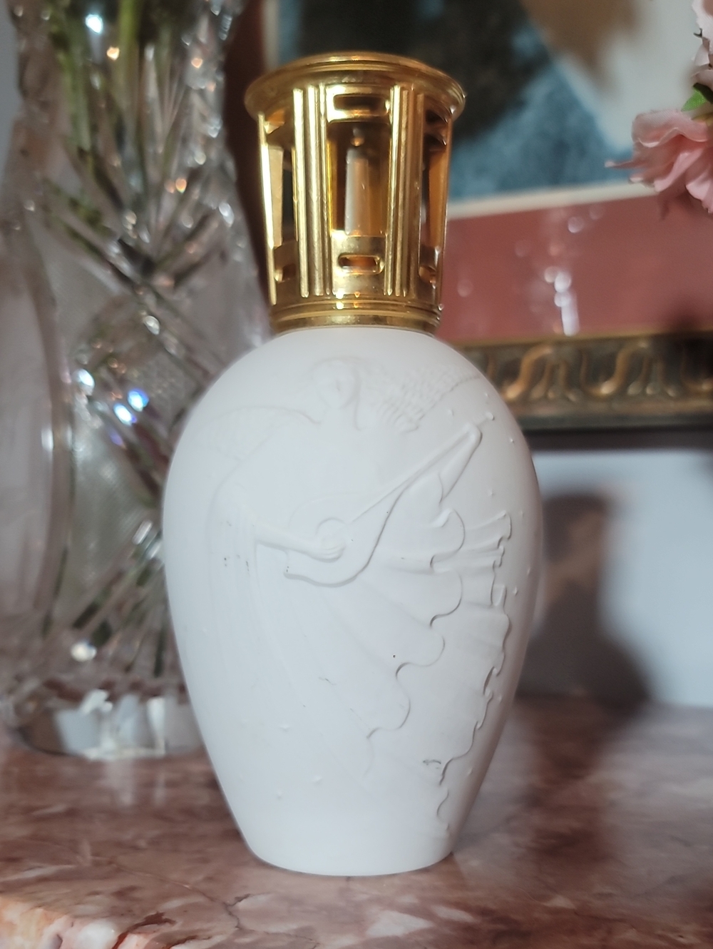 Vtg Artoria Limoges Lampe Berger Fragrance Diffusing Lamp